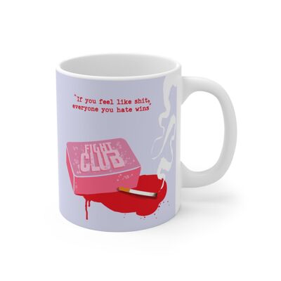 Taza de la película Soap Fight Club