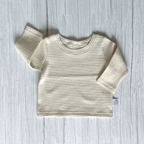 Longsleeve Wavy Naturel