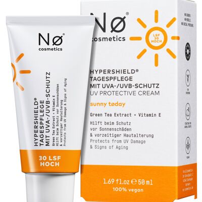 Trattamento giorno Hypershield® con protezione UVA/UVB al sole di oggi