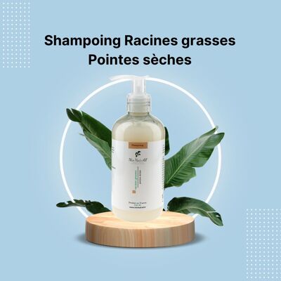 Oily roots dry ends shampoo