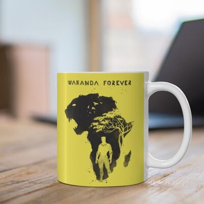 Taza Wakanda para siempre