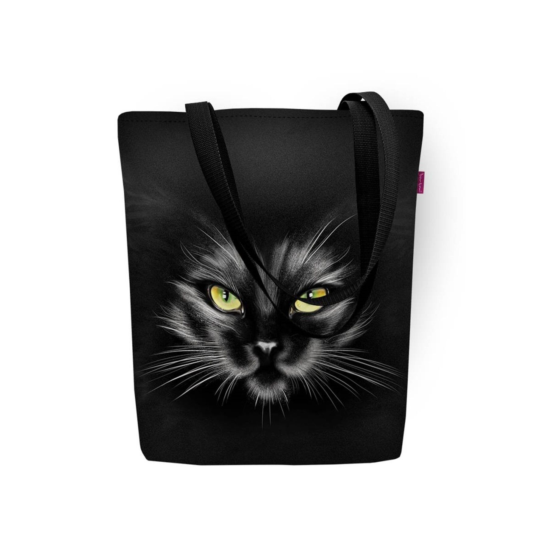 Borsa A Tracolla Nera In Tela Linea Sunny Bertoni