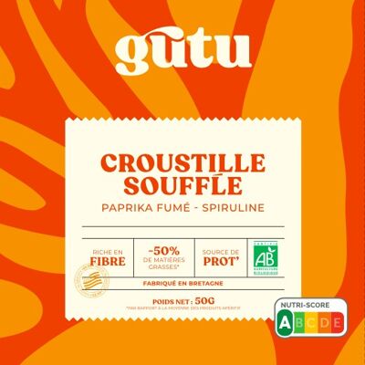 Croustille Paprika  50g GUTU