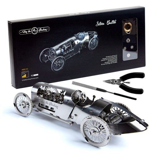 Maquette 3D mécanique en métal - Silver Bullet - Timeformachine