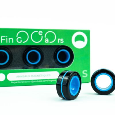 FinGears (negro-azul, talla S)