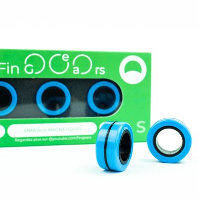 FinGears (Blu-Nero, taglia S)