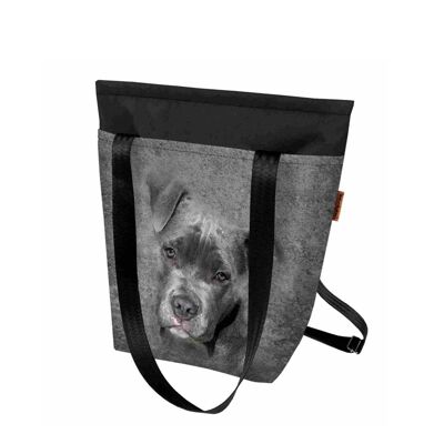 Borsa/Zaino Pitbull In Tela 2in1 Bertoni