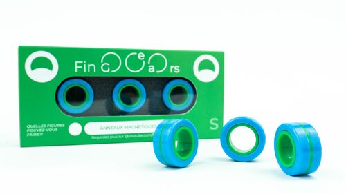 FinGears  (Bleu-Vert, S taille)