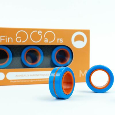 FinGears (Blue-Orange, M size)