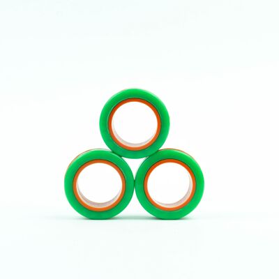 FinGears (Green-Orange, L size)