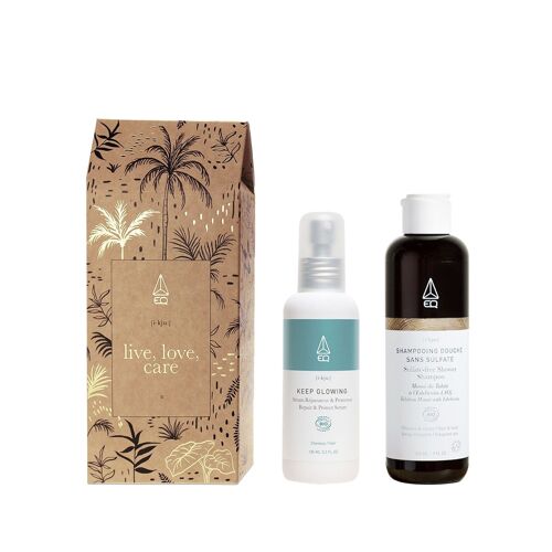 COFFRET POCHETTE KRAFT - SOIN DES CHEVEUX / HAIR CARE