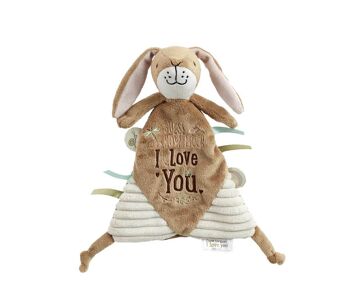 Doudou 24cm Devine combien je t'aime - Petit Lièvre Brun 1