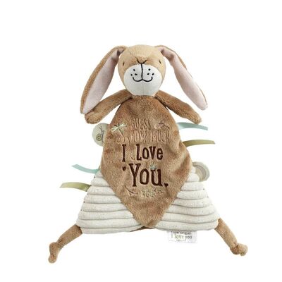 Doudou 24cm Indovina quanto ti amo - Piccola lepre marrone