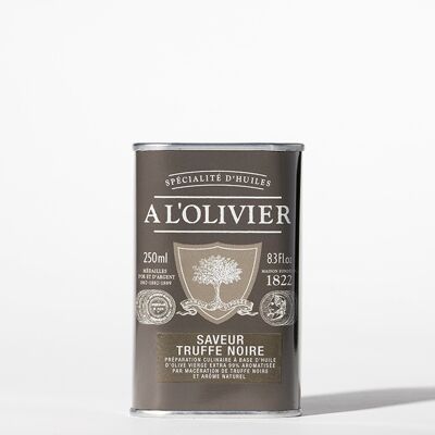 Huile d'olive aromatique saveur Truffe Noire - 250mL  BEST-SELLER