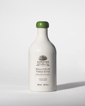 Huile d'olive vierge extra de France - bouteille en Grès - 500mL 1