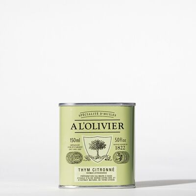 Olio d'oliva aromatico al timo limone - 150 ml