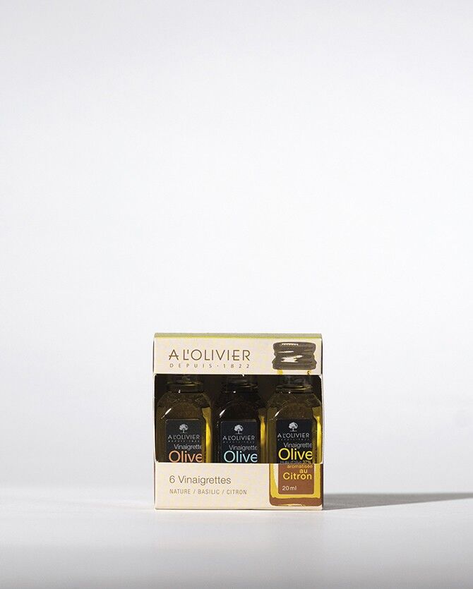 Scatola da picnic: 6 vinaigrette - 6x20 ml