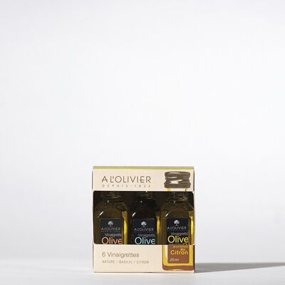 Picnic box: 6 Vinaigrettes - 6x20mL