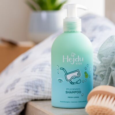 Pflegendes Shampoo | Pflegeprodukte für Kinder, auch als Duschgel, vegan
