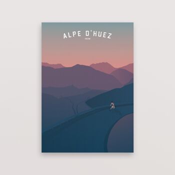 Alpe d'Huez Sunset A2 1