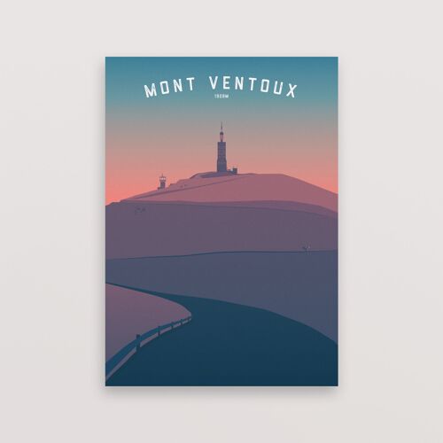 Mont Ventoux Sunset A3