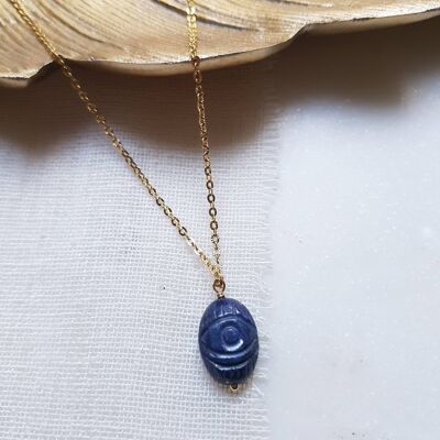 Lapis lazuli necklace - Asya
