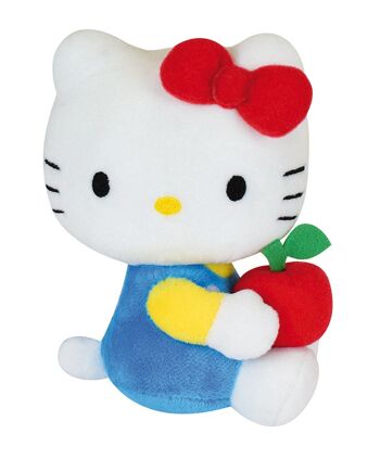 Peluche Hello Kitty Retro, 17 cm, 2 modèles assortis, avec étiquette 2