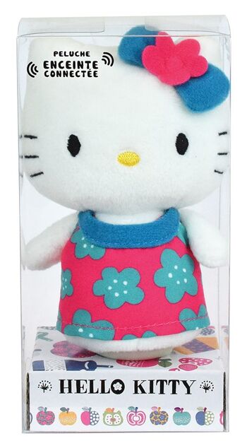 Peluche Hello Kitty avec Bluetooth et enceinte conncetée, 11 cm, 2 modèles assortis, en boite 2