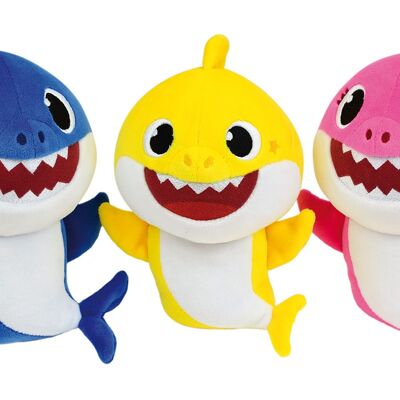 Baby Shark soft toy, 20 cm, 3 assorted models, with tag