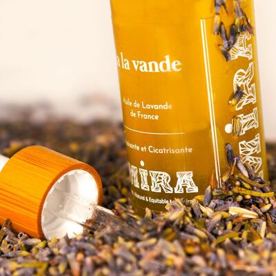 La la vande - Olio di macerazione alla lavanda - Viso - Pelle lenitiva, cicatrizzante e sensibile - 50 ml