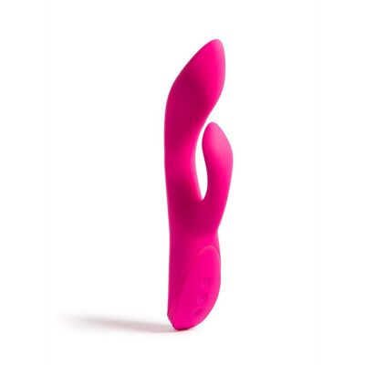 Rabbit vibrator with 45º movement Mila Fuchsia