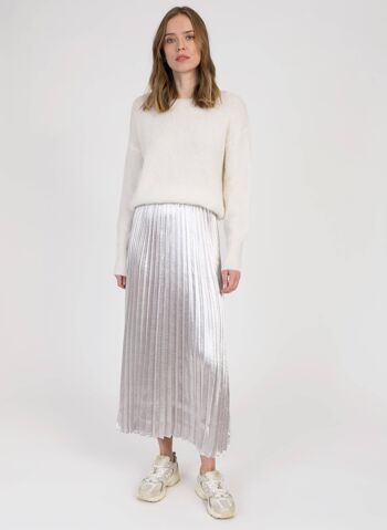 Pull en maille cocooning et ample LEBOUM ecru 1