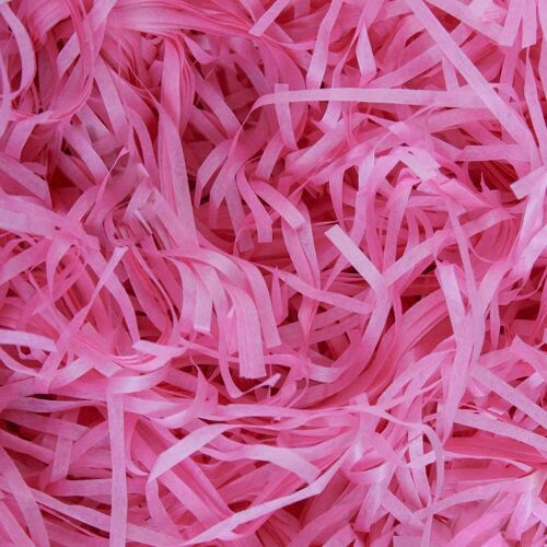 100 grams Shredded Paper Gift Hamper Filling - Hot Pink