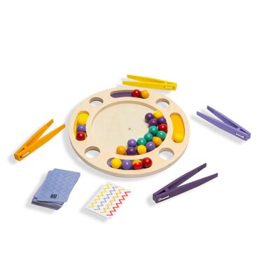 Zigzag - gioco di carte - giocattolo in legno - bambini - educativo - BS Toys