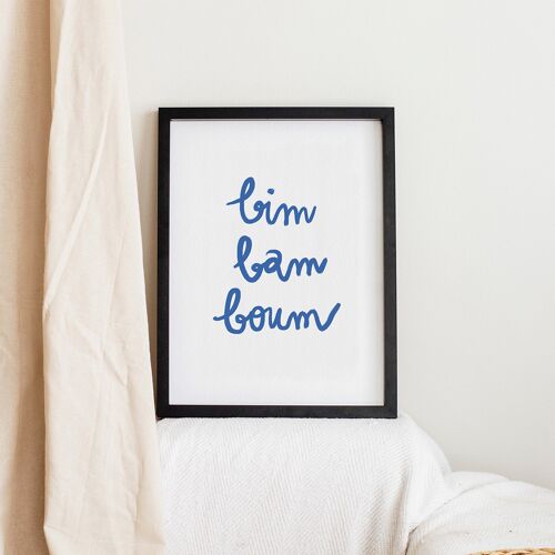 Affiche Bim bam boum - 2 formats