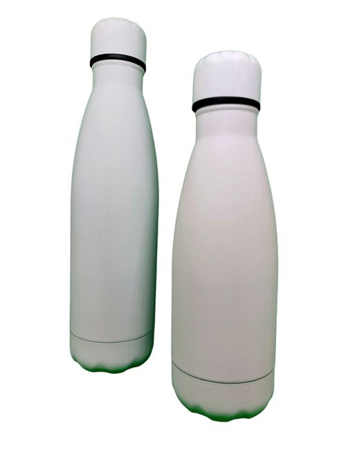 Gourde Isotherme 350ml - Blanc - Collection Sobre