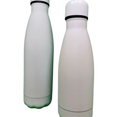 Gourde Isotherme 350ml - Blanc - Collection Sobre