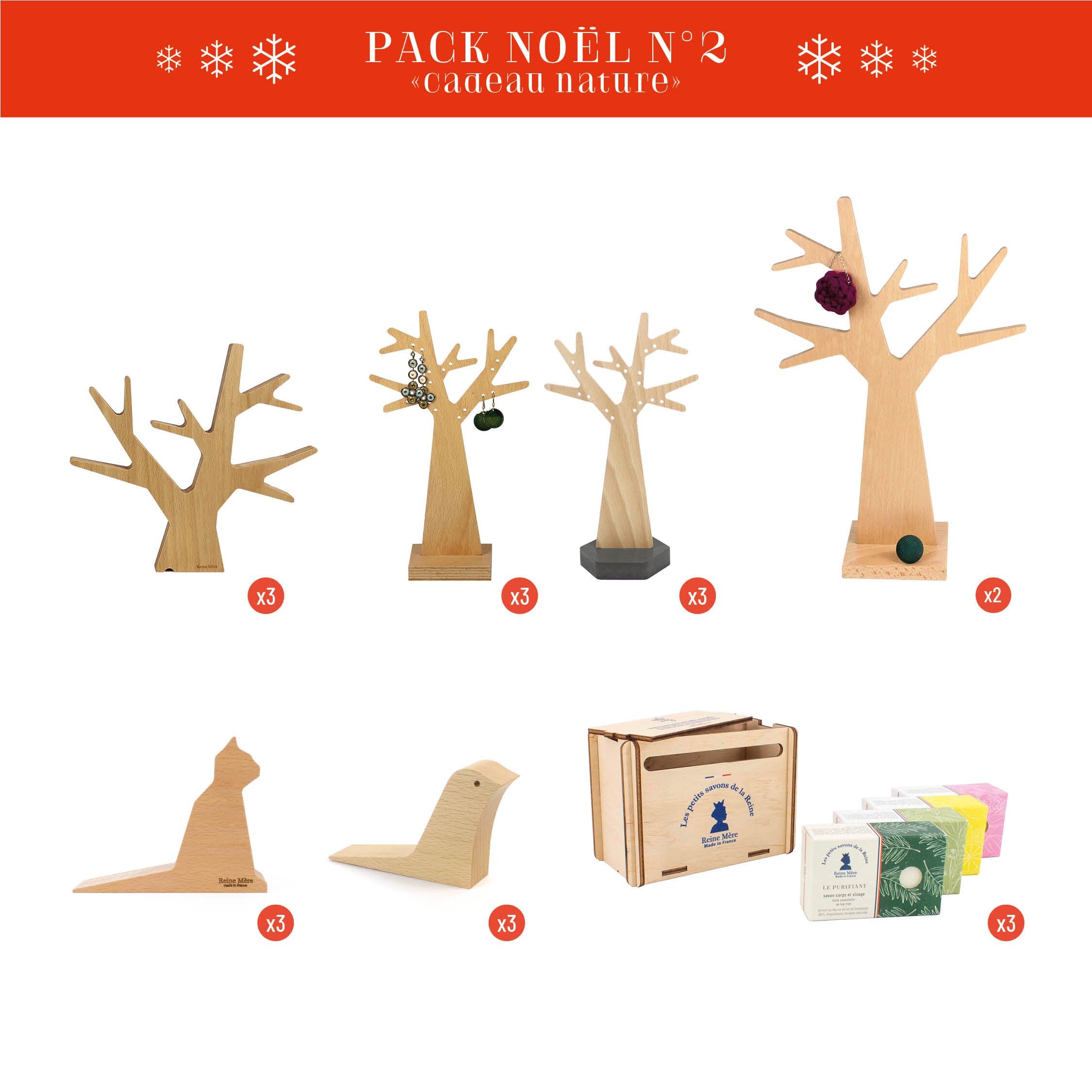 Pack Regina Madre Natale n°2 "regalo della natura" (made in france)