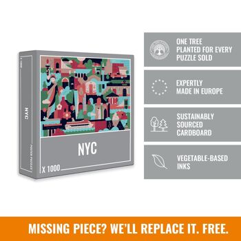 Puzzles New York City 1000 pièces pour adultes 4