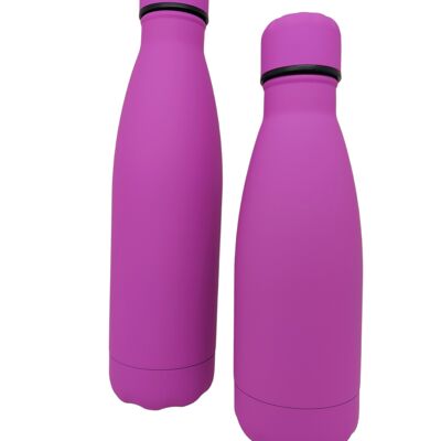 Gourde Isotherme 500ml - Fuchsia Foncé - Collection Sobre