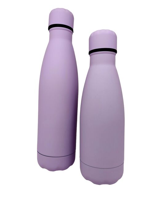 Gourde Isotherme Silicone Violet Ada - Bahana