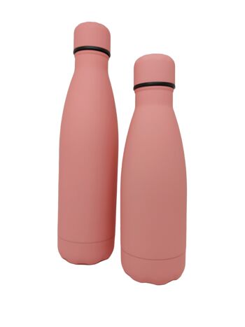 Gourde Isotherme 350ml - Rose - Collection Sobre