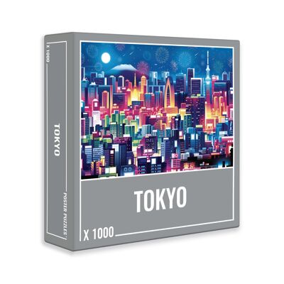 Rompecabezas de 1000 piezas de Tokio para adultos