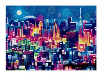 Puzzles Tokyo 1000 pièces pour adultes 2