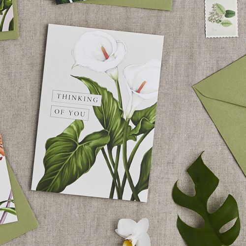 Palm House Tropics - Thinking of You - Greeting Card
