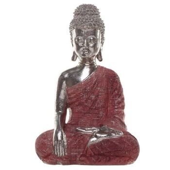 ABC-10 - Bouddha Thaï Métallique - Méditation - Vendu en 1x unité/s par extérieur 3
