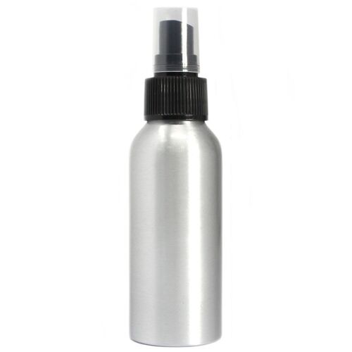 ABot-04 - 100ml Aluminium Bottle with Black Spray Top - Sold in 8x unit/s per outer