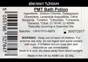 ABPLb-03 - Étiquettes de sac pour potion PMT (4 feuilles de 18) - Vendues en 4x unité/s par extérieur 4