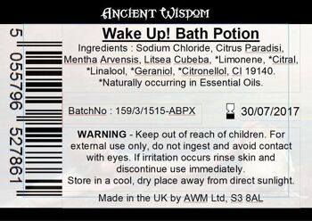 ABPLb-05 - Étiquettes de sac pour le réveil (4 feuilles de 18) - Vendues en 4x unité/s par extérieur 4