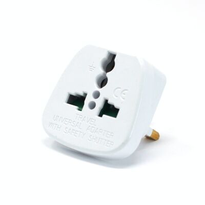 AdP-02 - EU to UK Plug Adaptor - Sold in 1x unit/s per outer